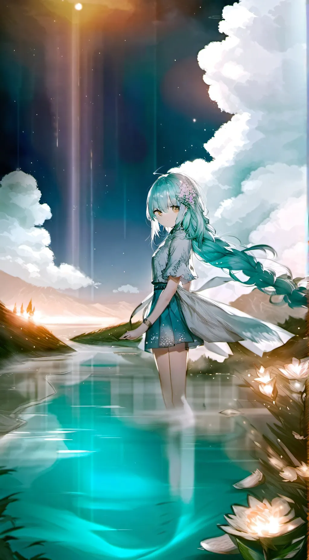 ai character: Ли background