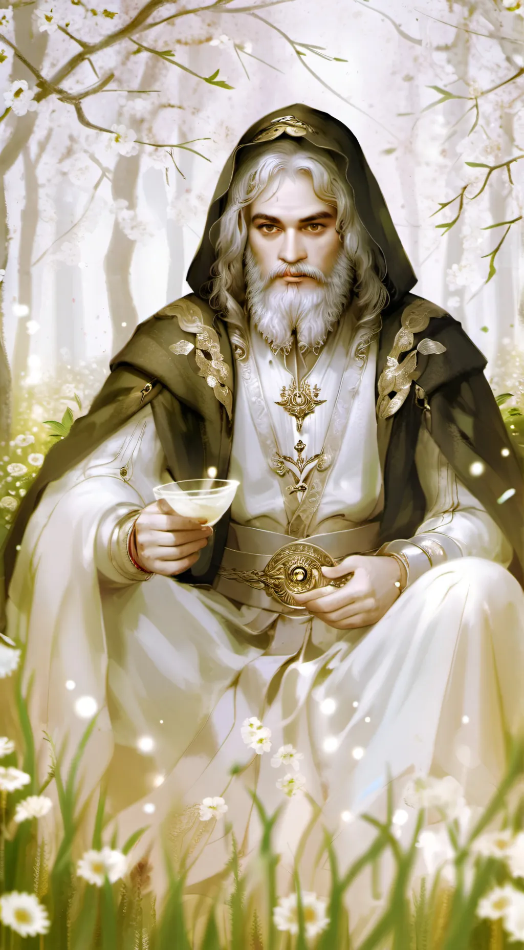 ai character: abraham background