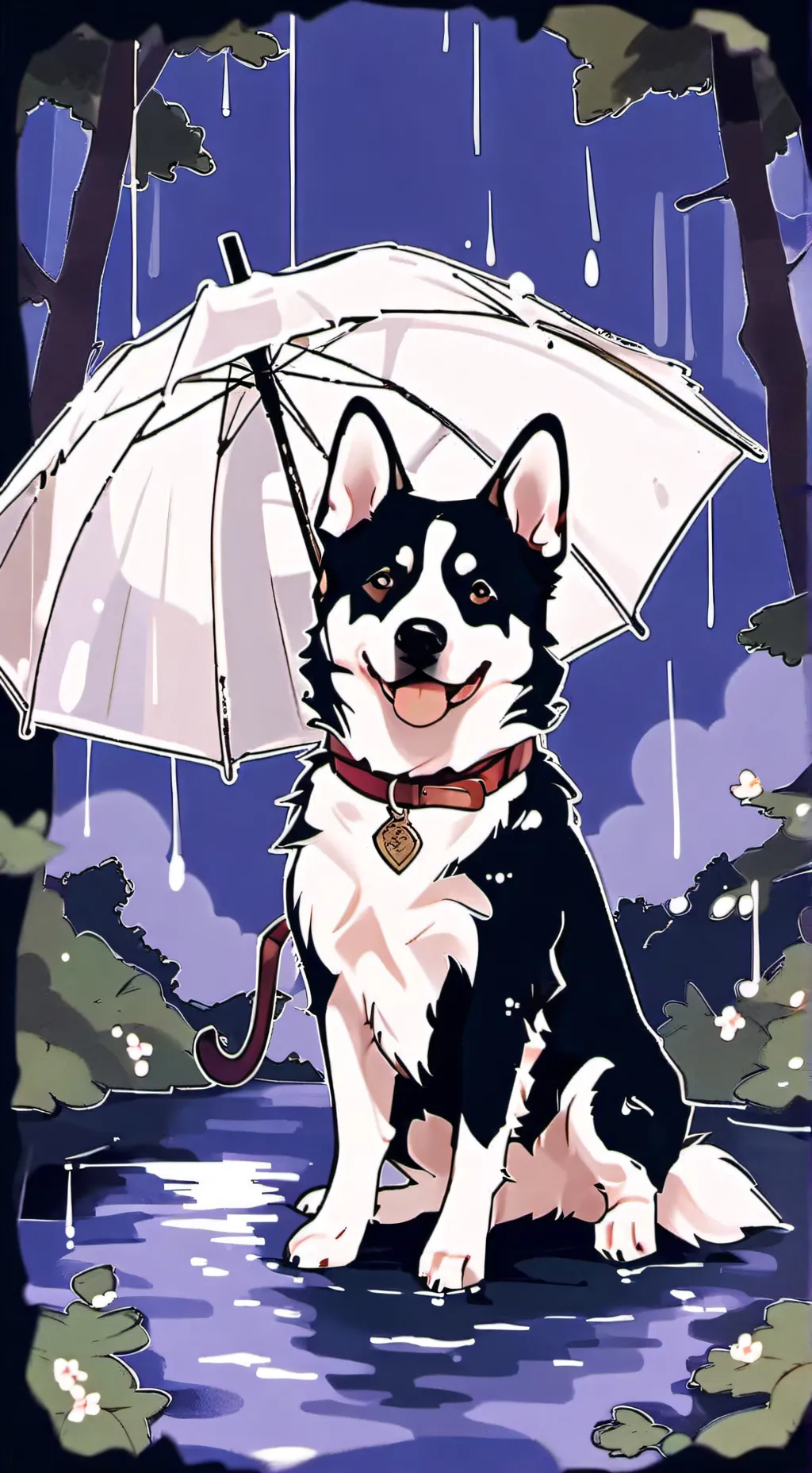 ai character: Perrito background
