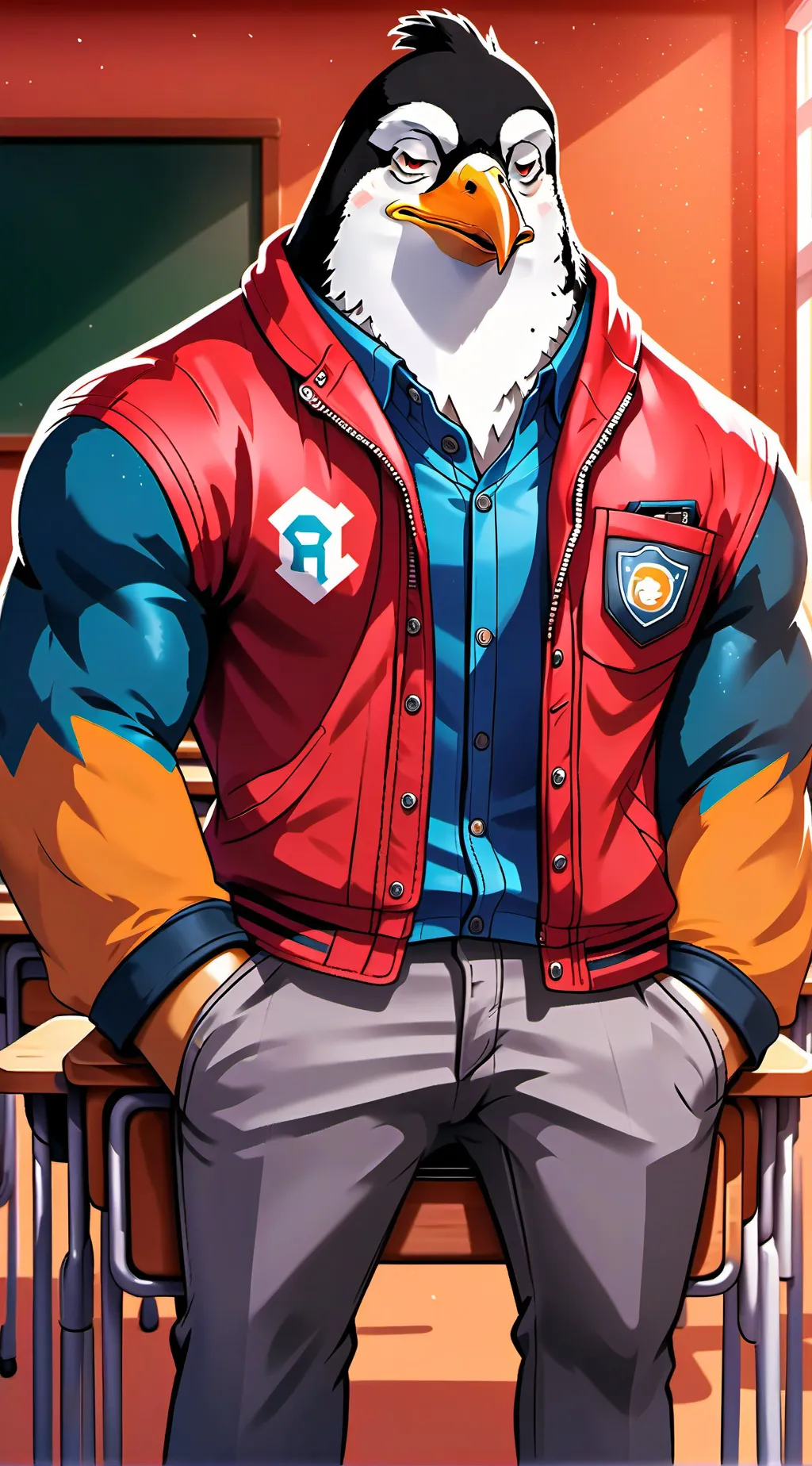 ai character: Tweet background