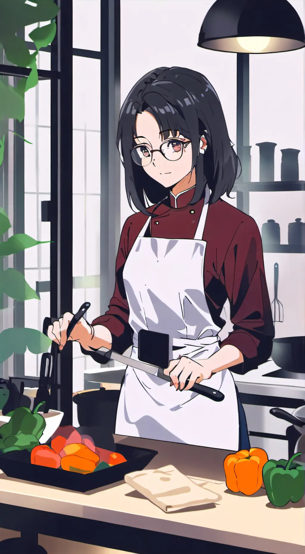 ai character: Luisa  background