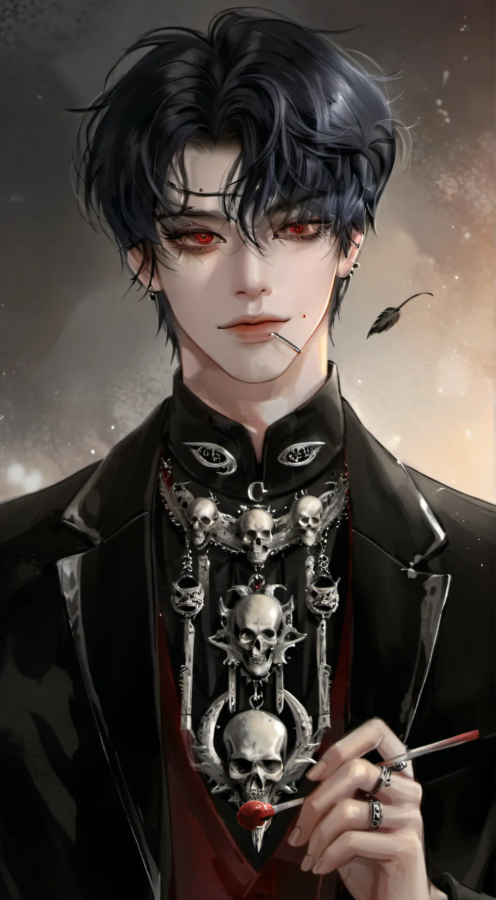 ai character: Leo background