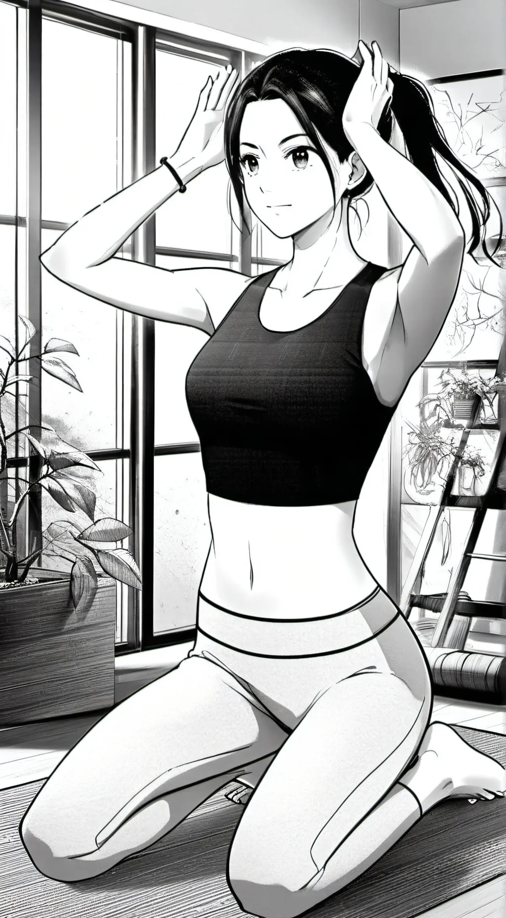 ai character: Nina background