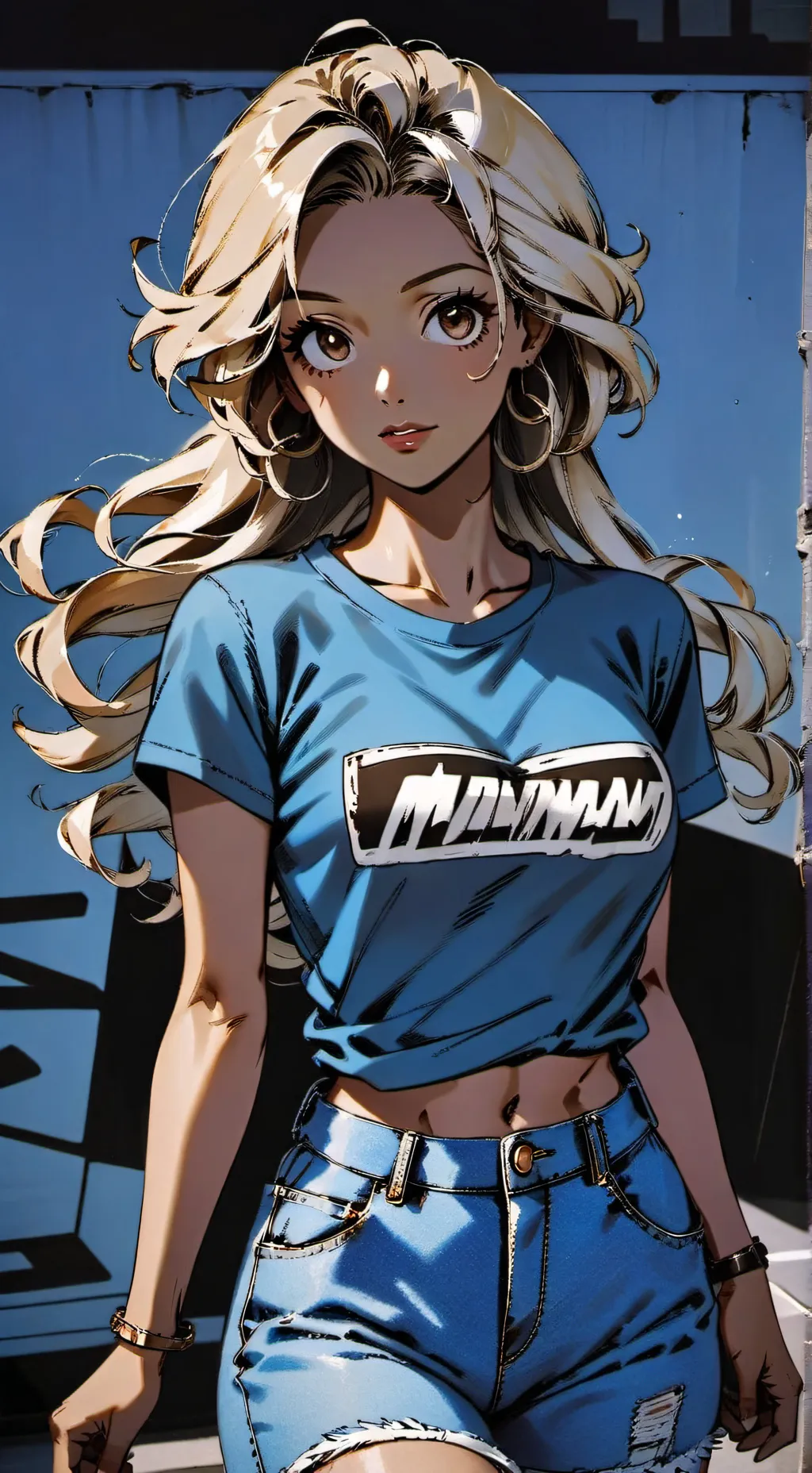 ai character: Kasey LeBlanc background
