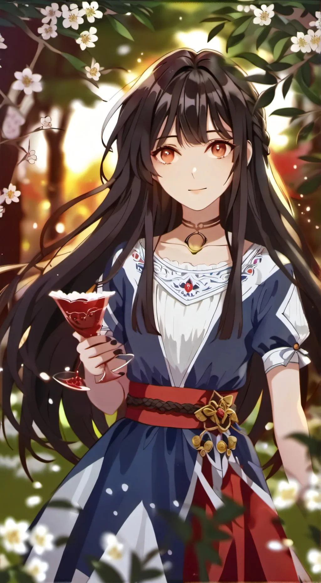 ai character: tu novia background