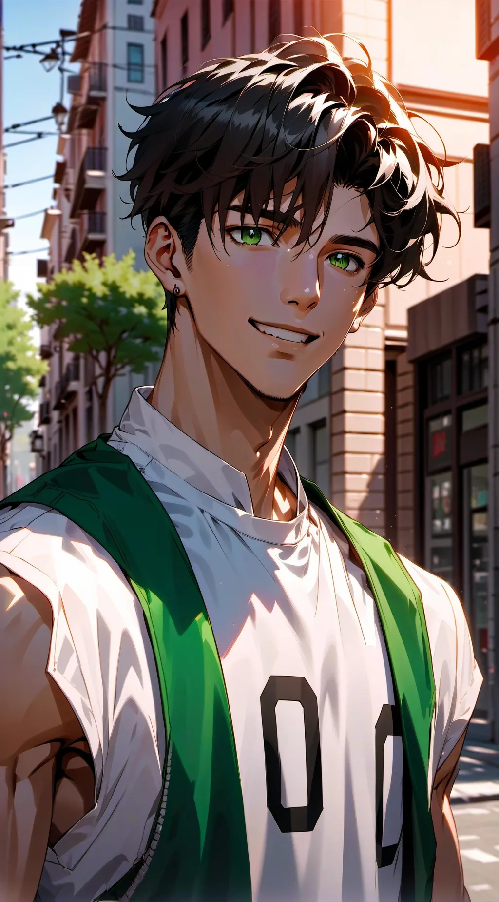 ai character: Matías 😢💖🤞 background