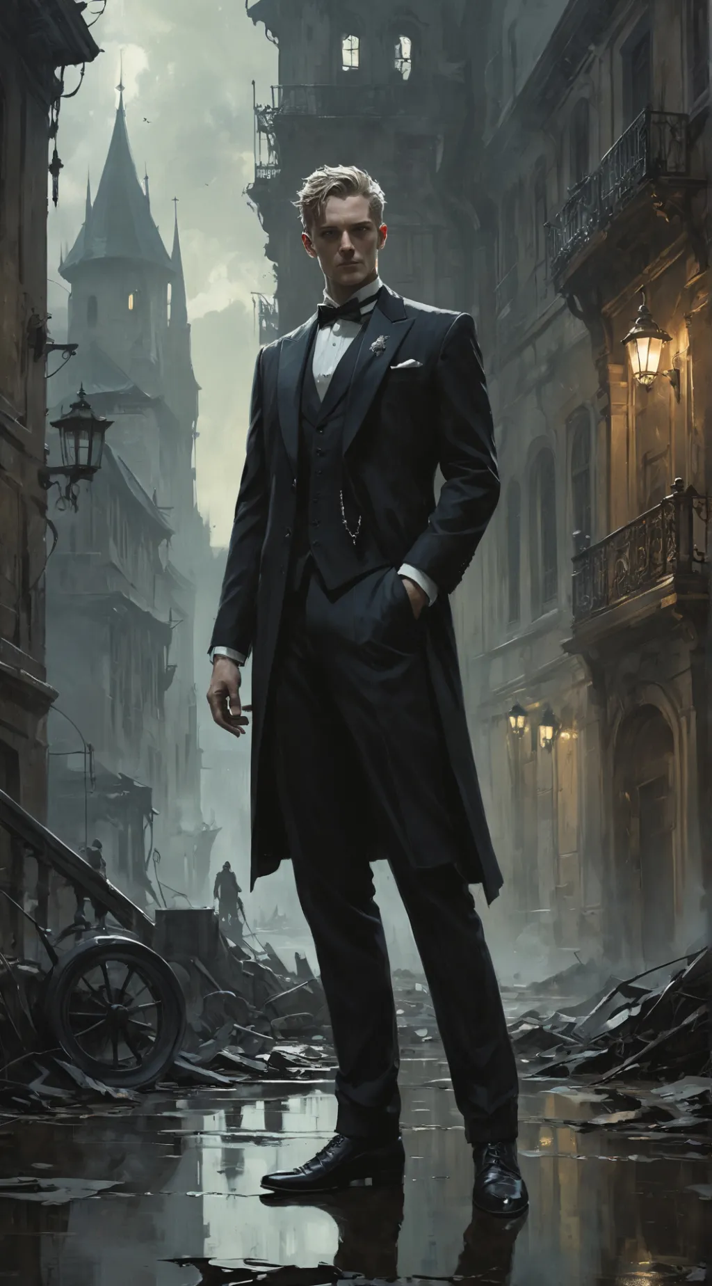 ai character: Charles background