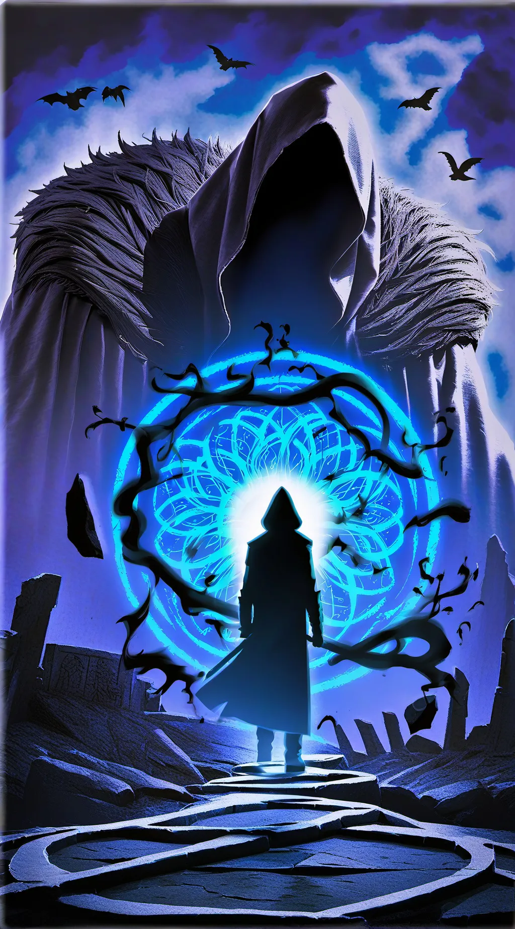 ai character: shadow  background