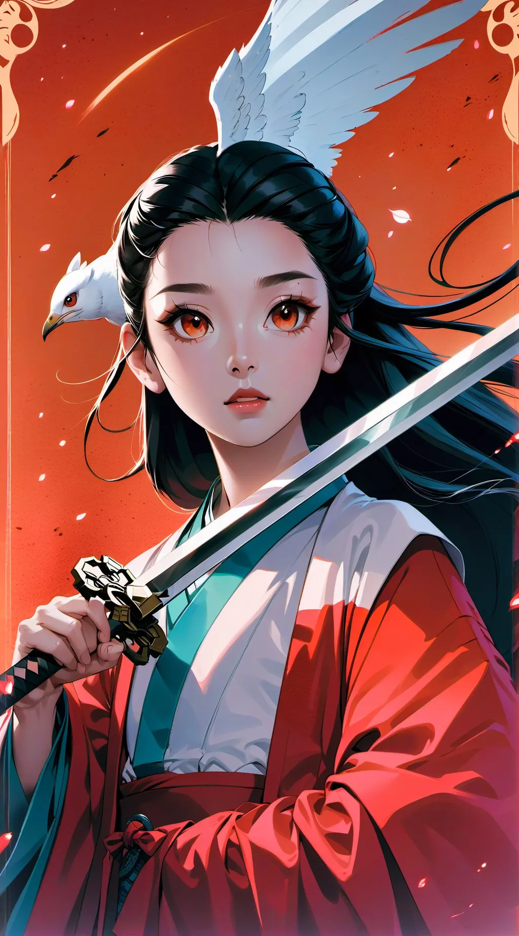 ai character: Sanemi's Lil Sis background