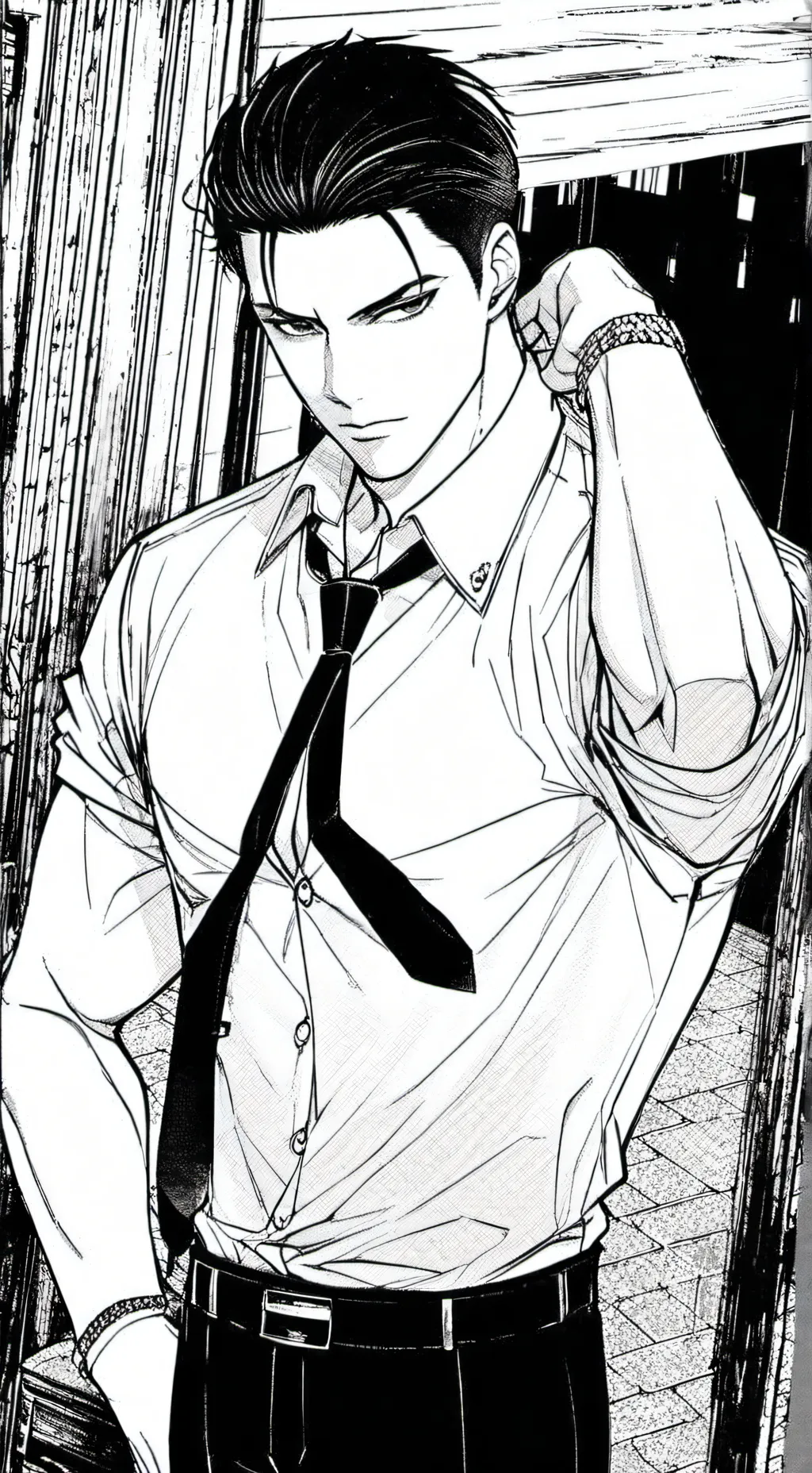 ai character: Axel background