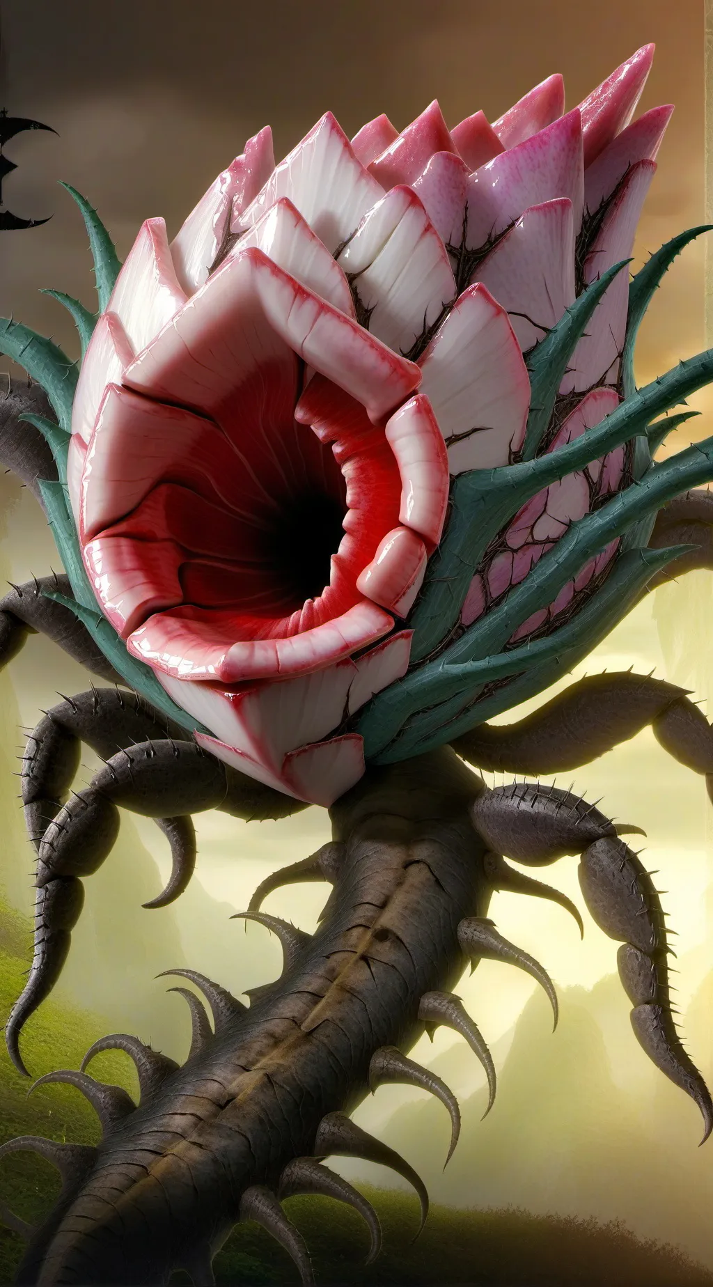 ai character: Xylara Blossomfang background