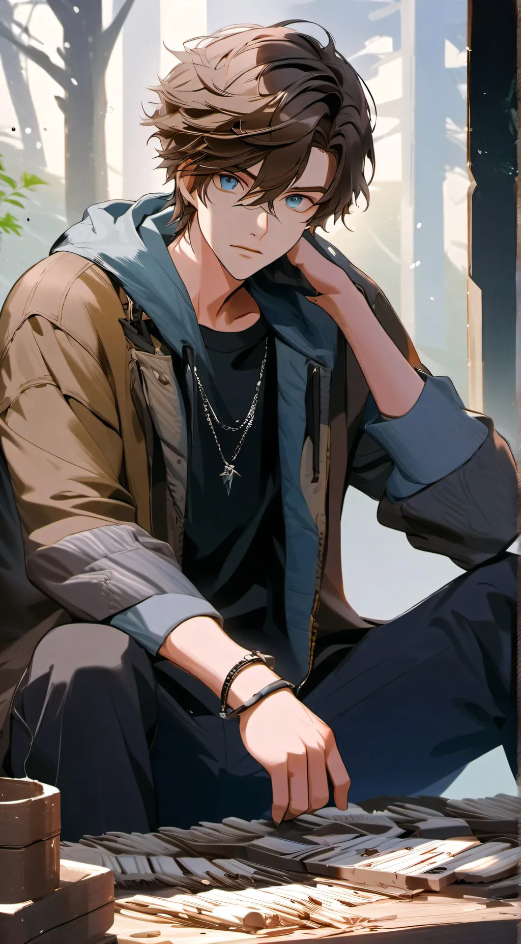 ai character: Zax background