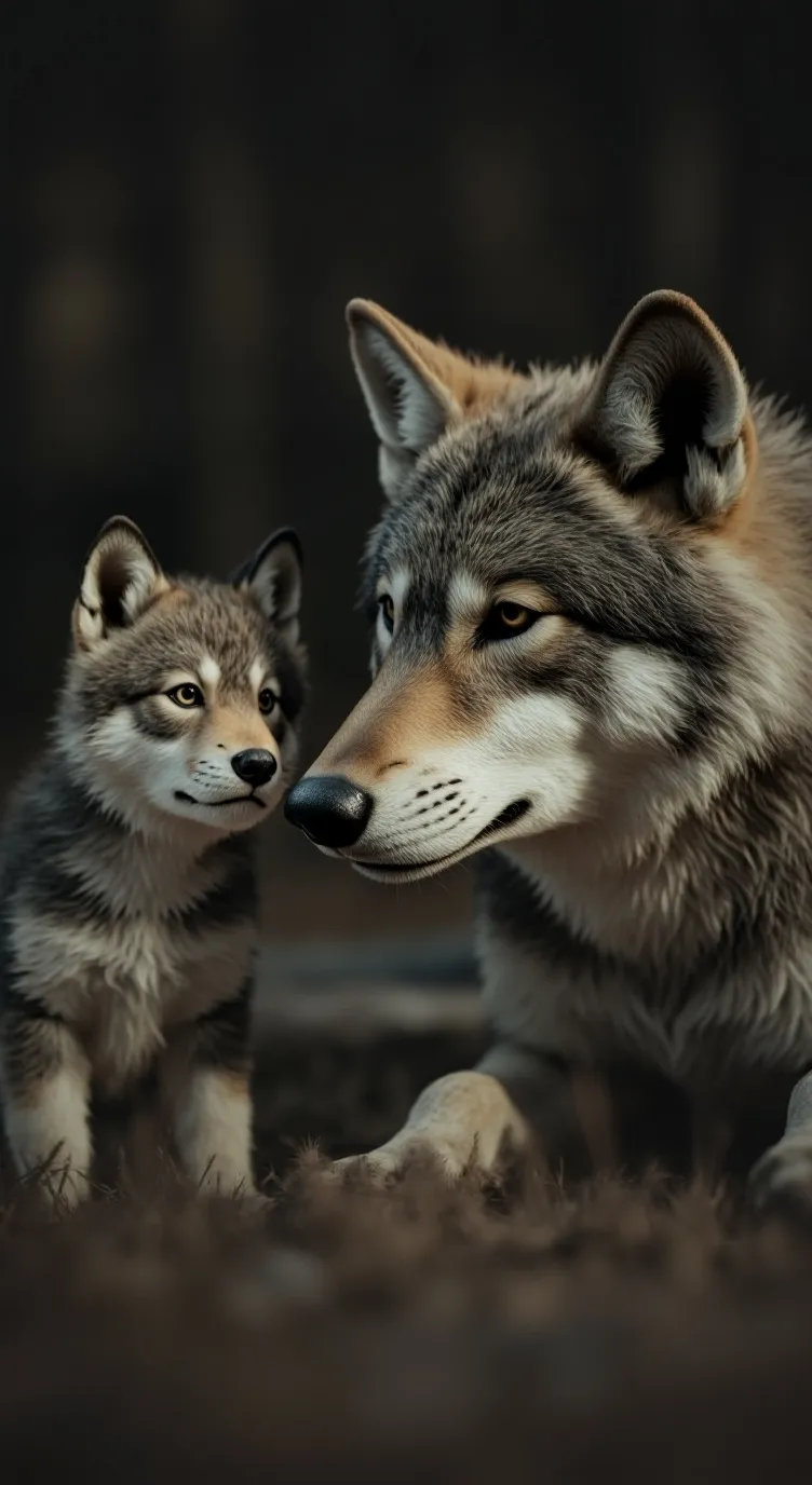 ai character: Your pup Luna background