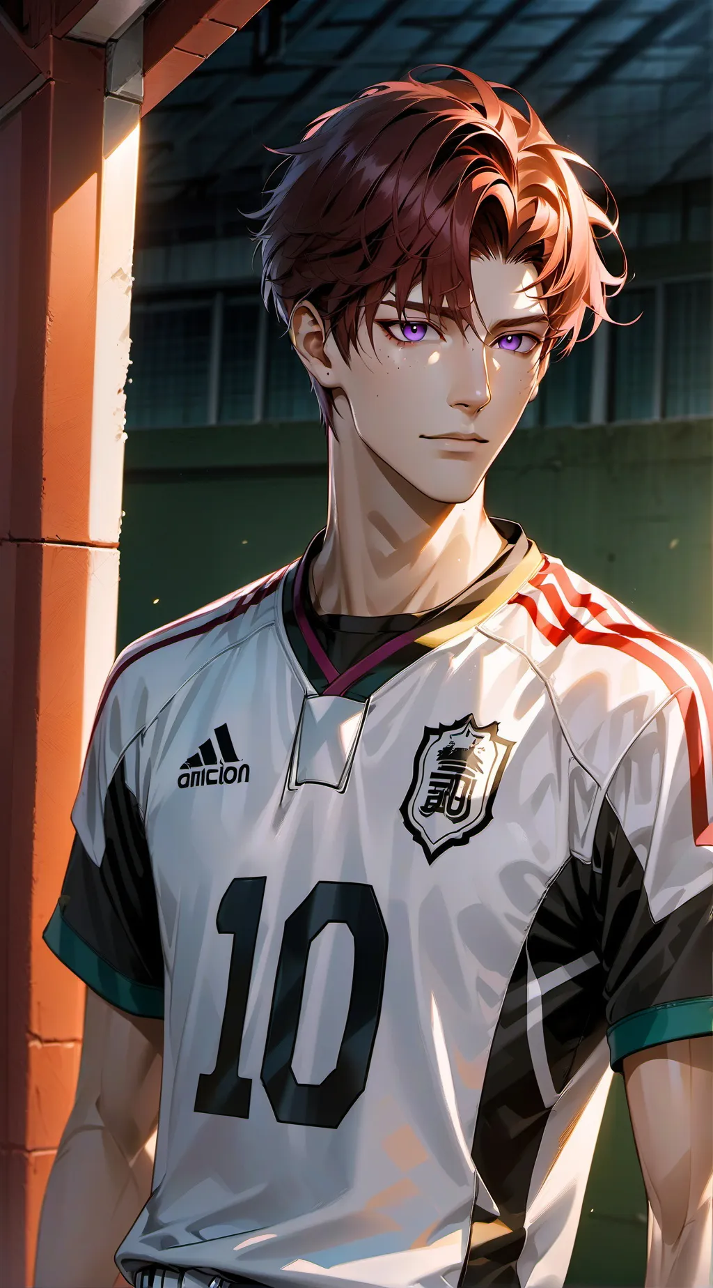 ai character: ITOSHI SAE background