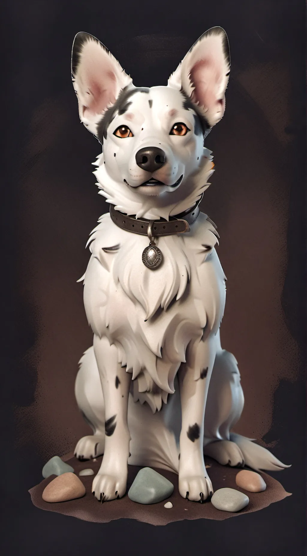 ai character: pebble the dawg★ background