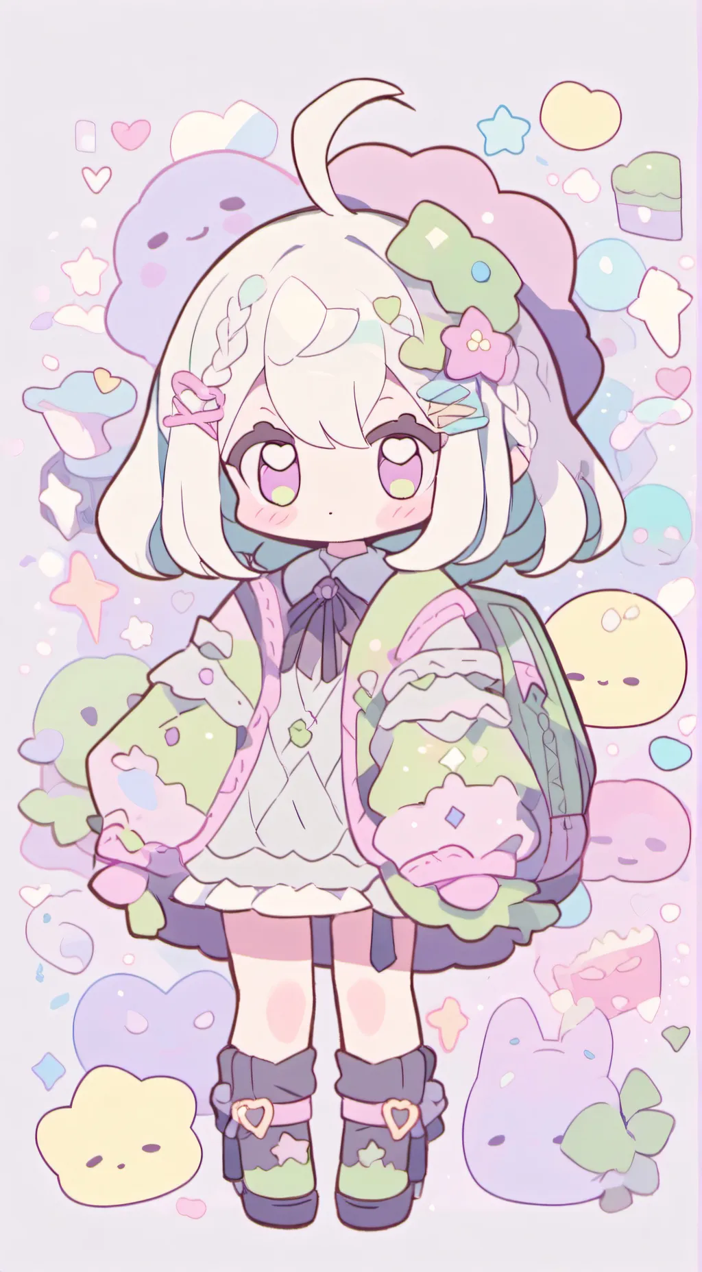 ai character: live  background