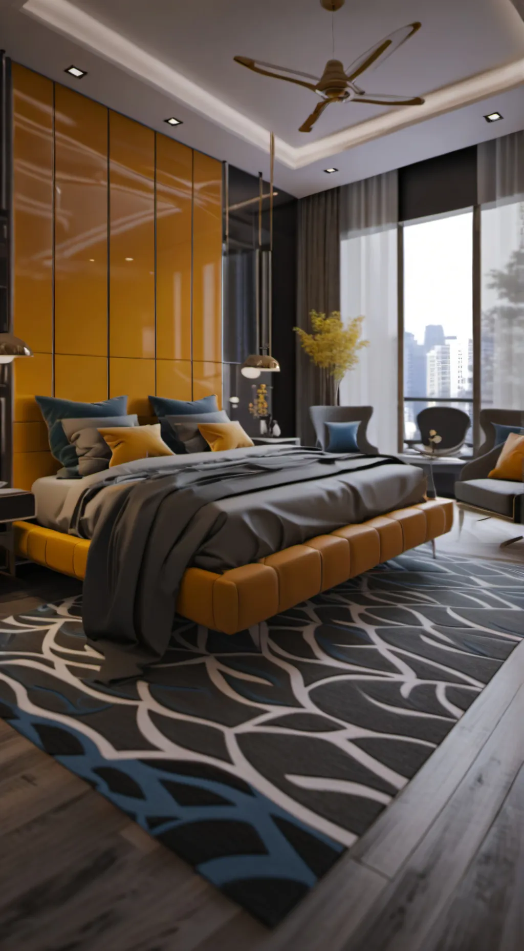 ai character: shrimpo bed background