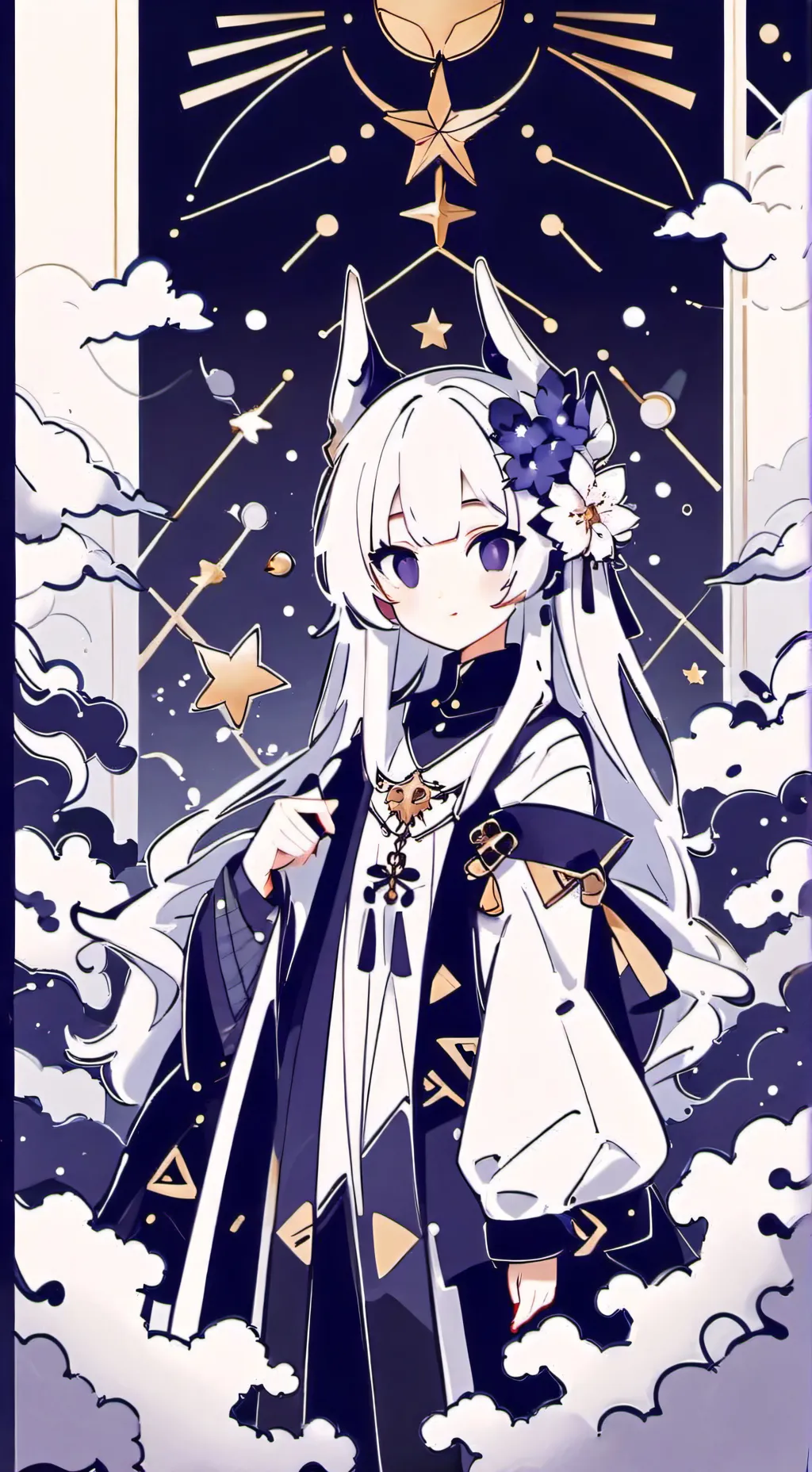 ai character: Cute background
