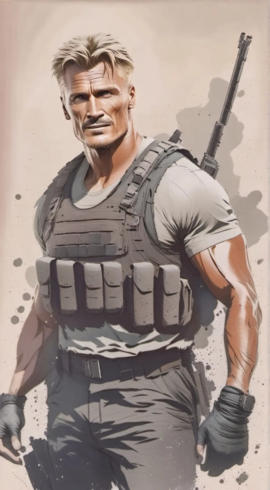 ai character: Gunner Jensen  background