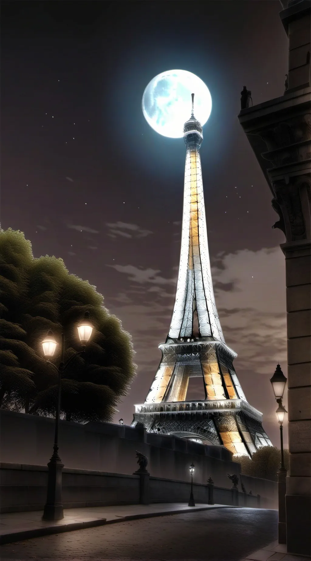 ai character: Miraculous remake background