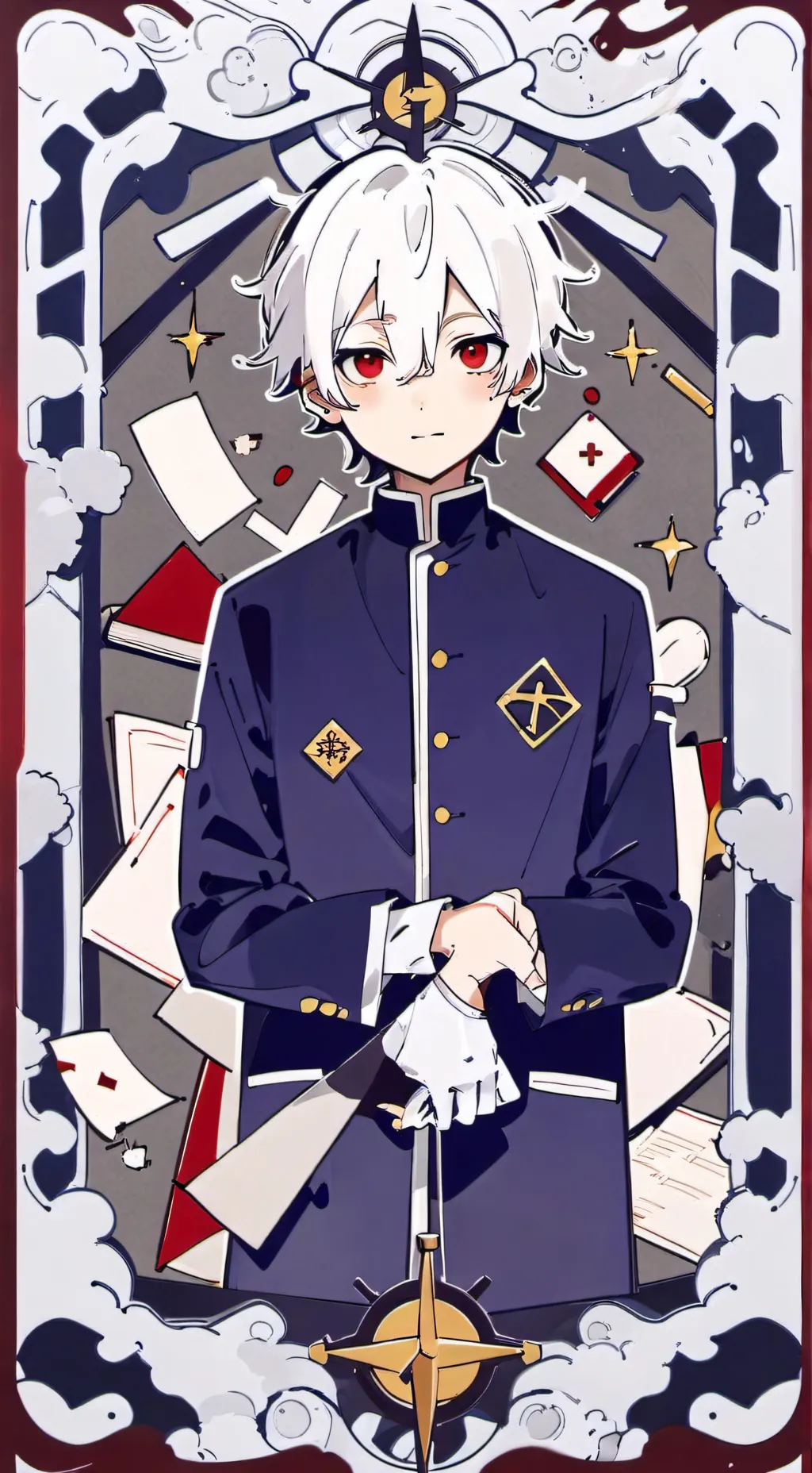 ai character: Susuke chiquito background