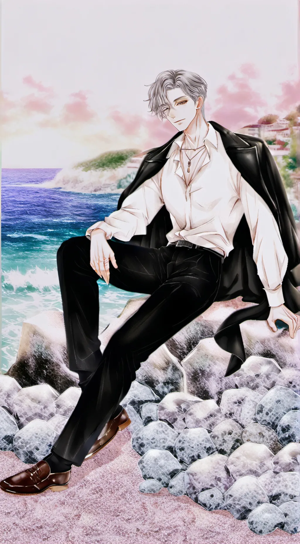 ai character: Alessio Monté background