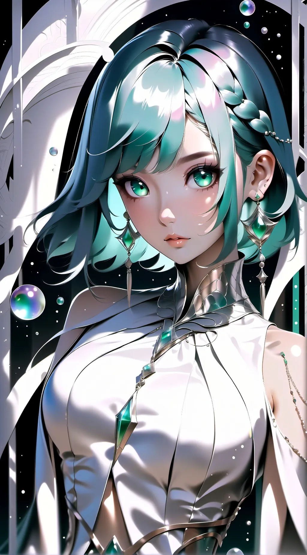 ai character: Oliver Miss circle background
