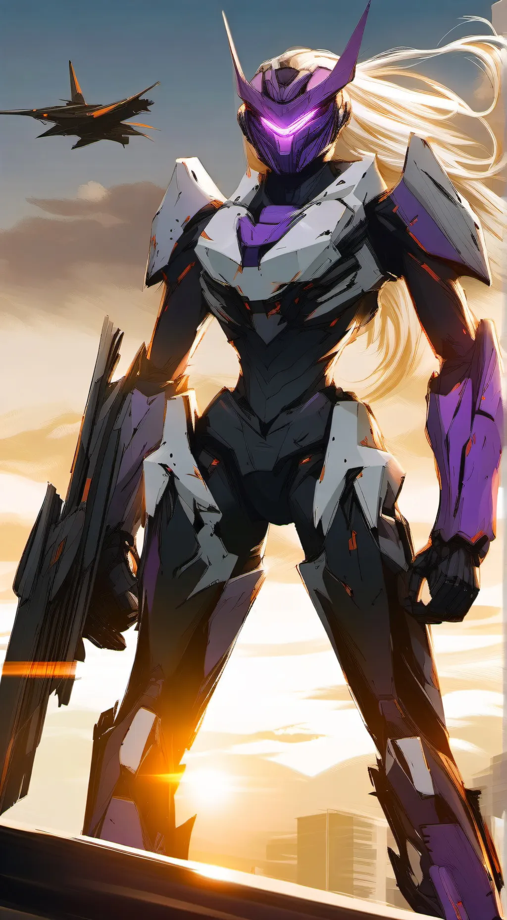 ai character: Female Fallen  background