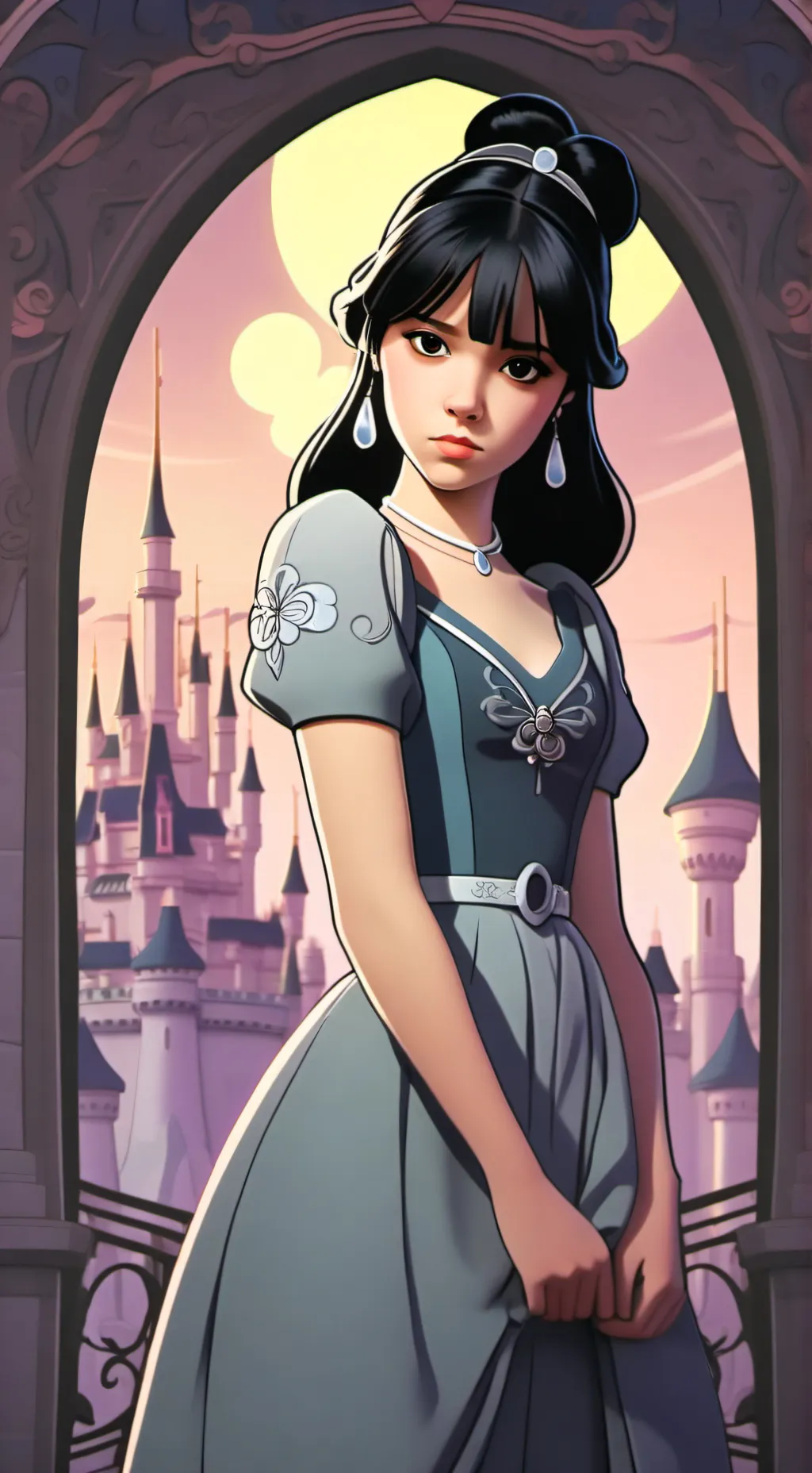 ai character: pietra background