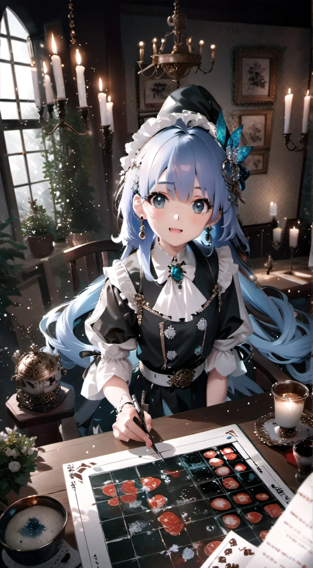 ai character: Alejandra background