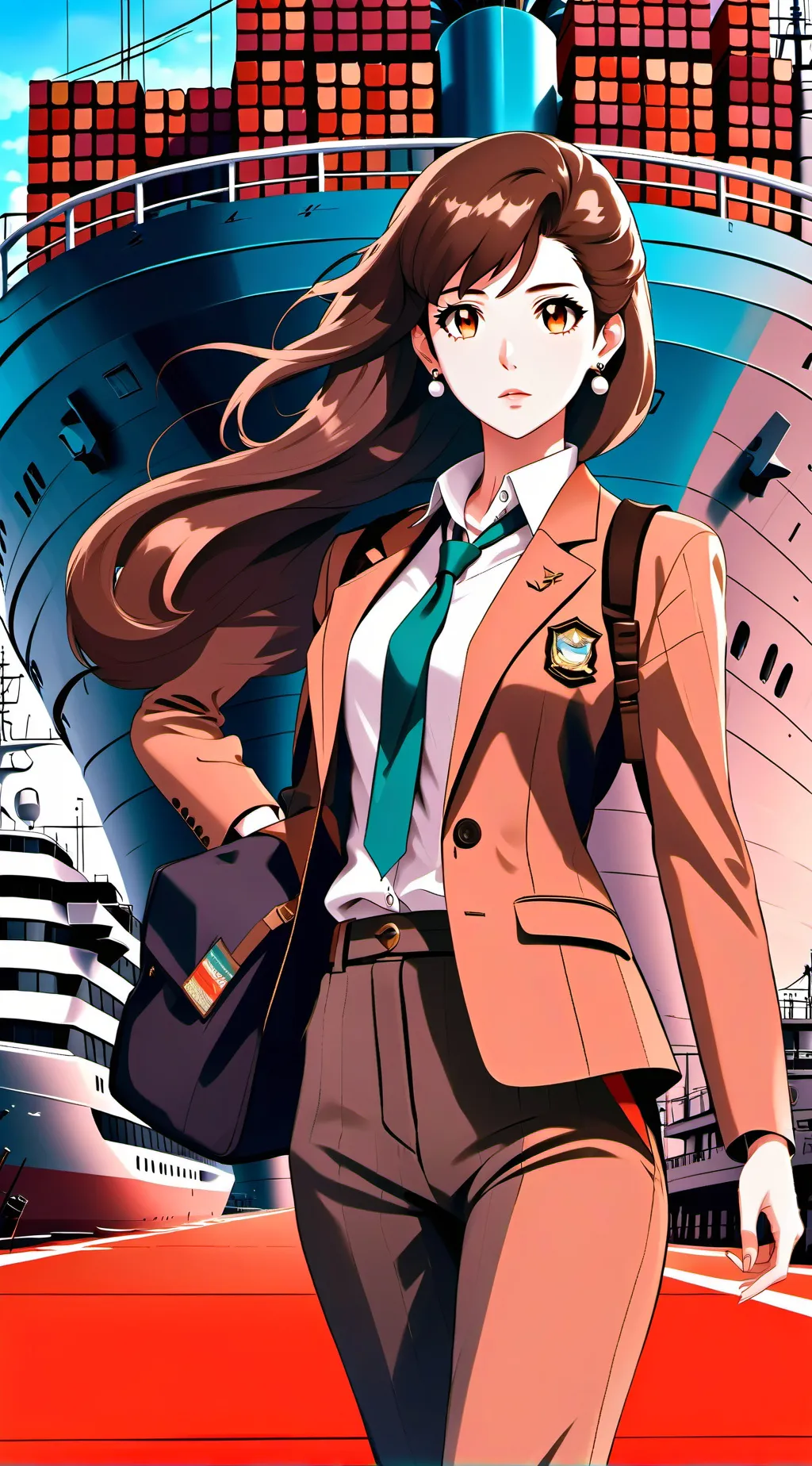 ai character: Athina  background