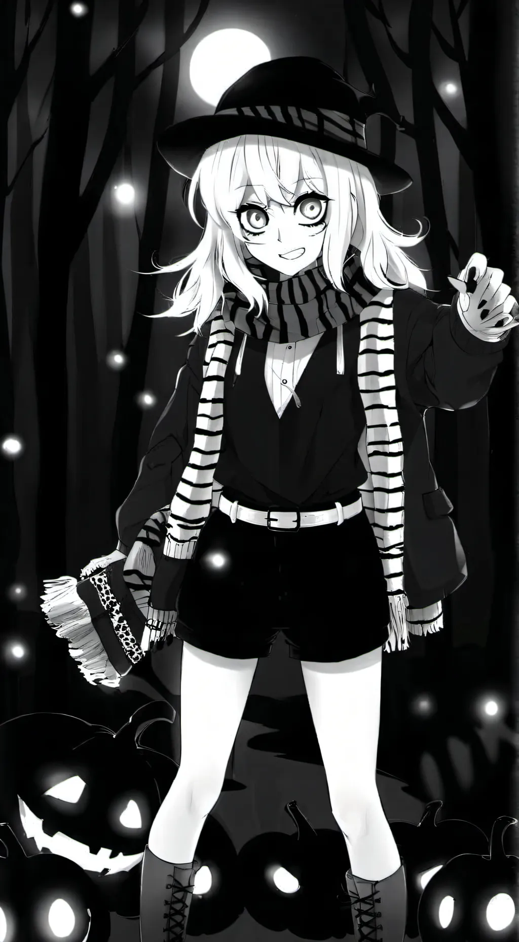 ai character: Zero background
