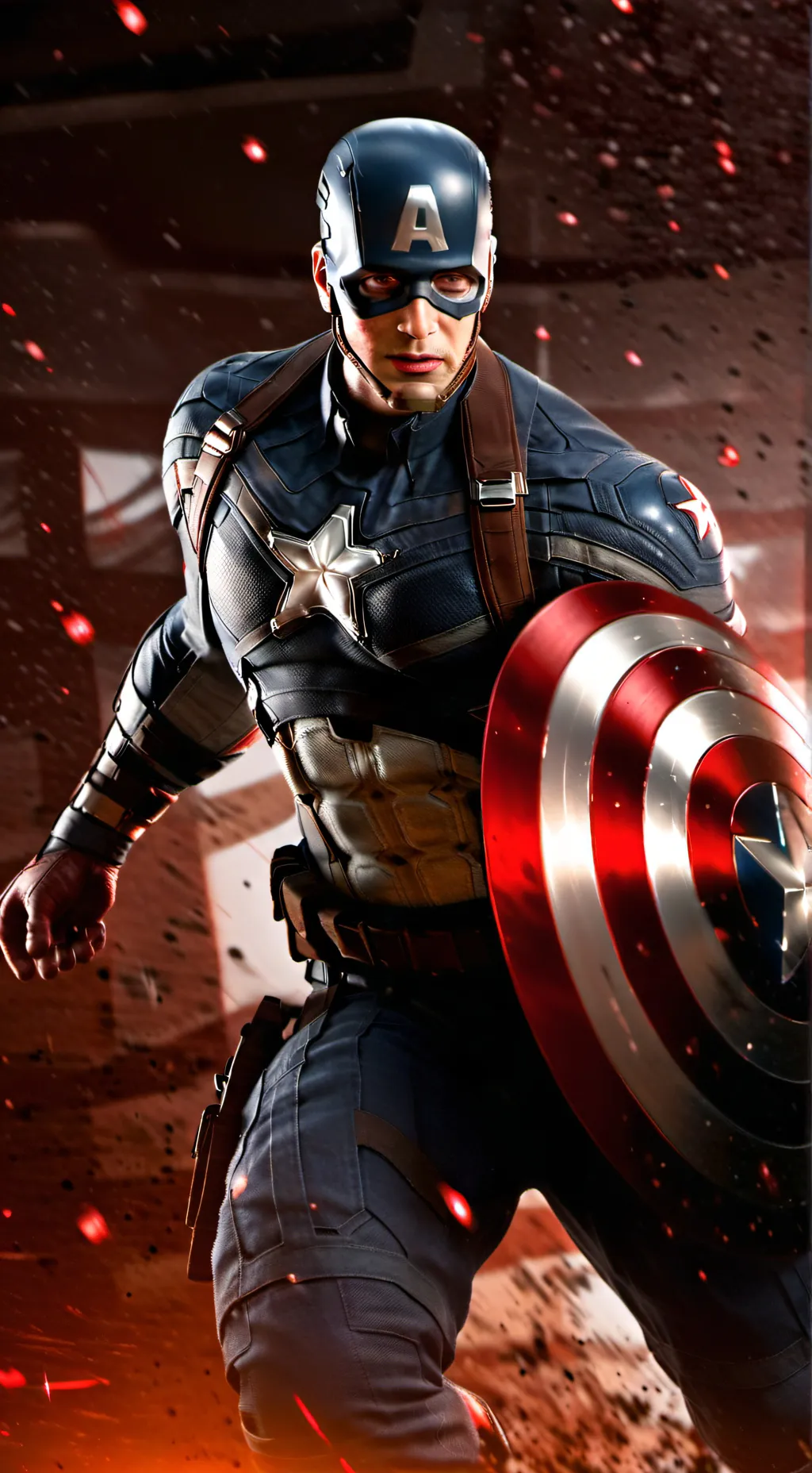 ai character: Avengersxsamanddea background