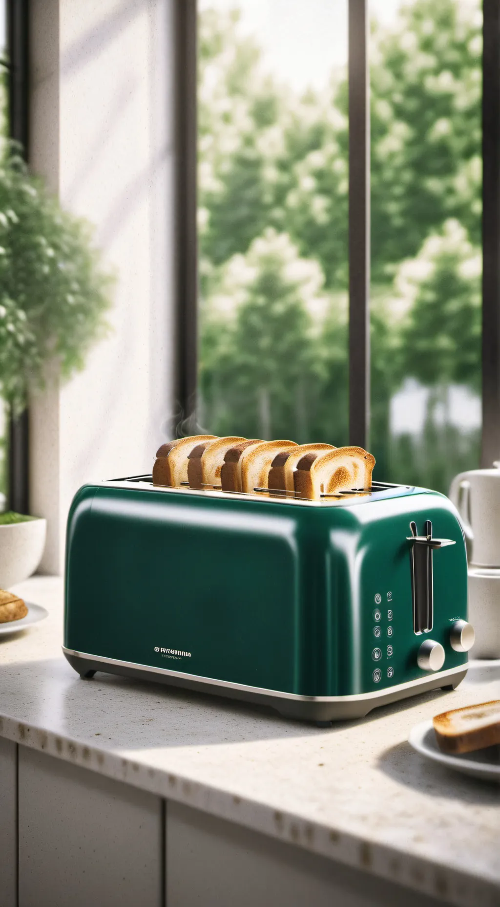 ai character: toaster background