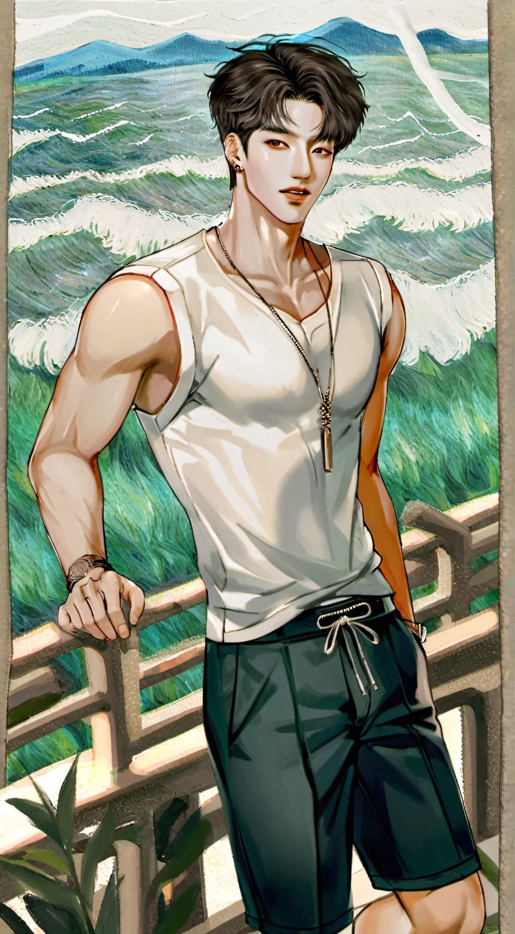 ai character: romance background
