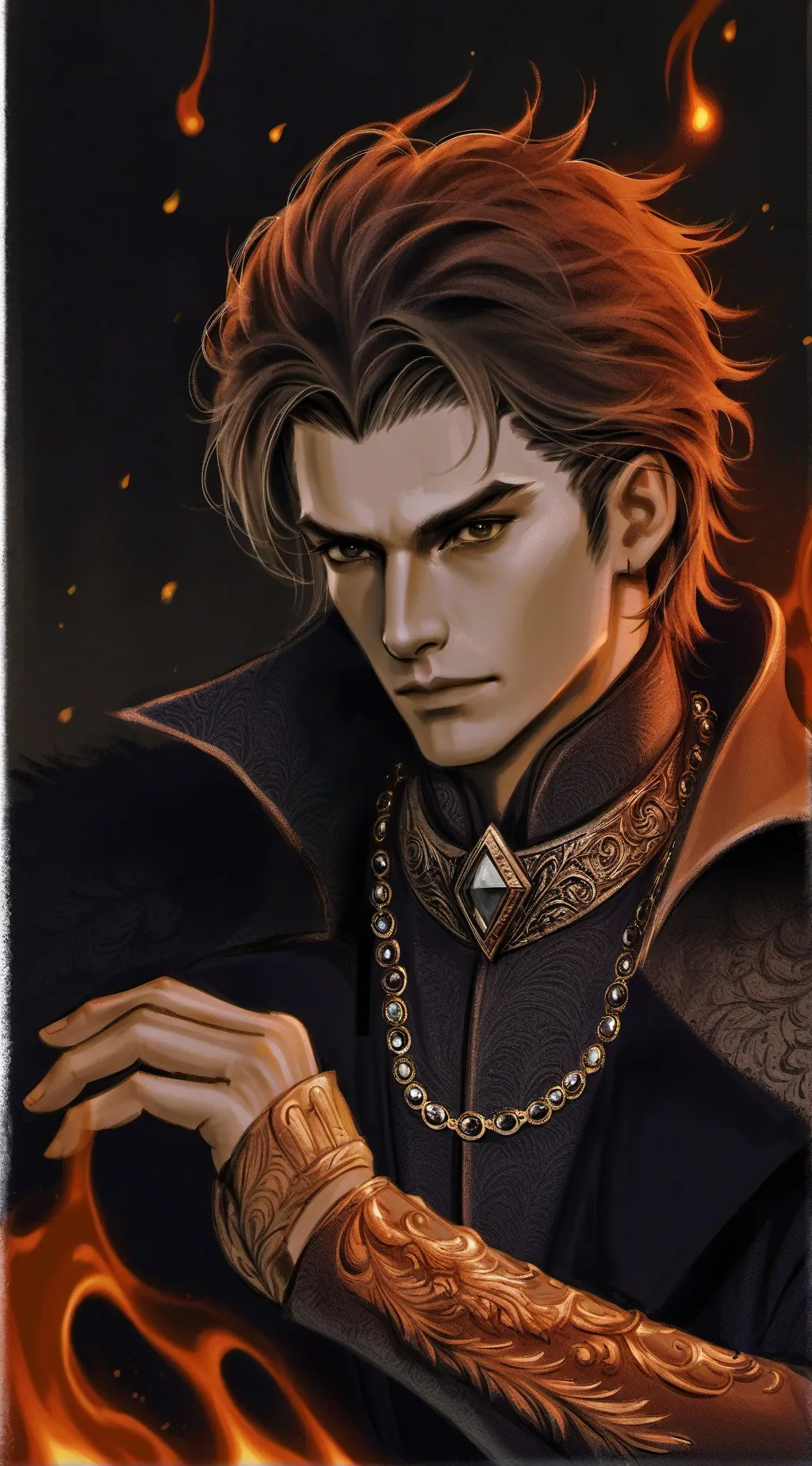 ai character: new school  background