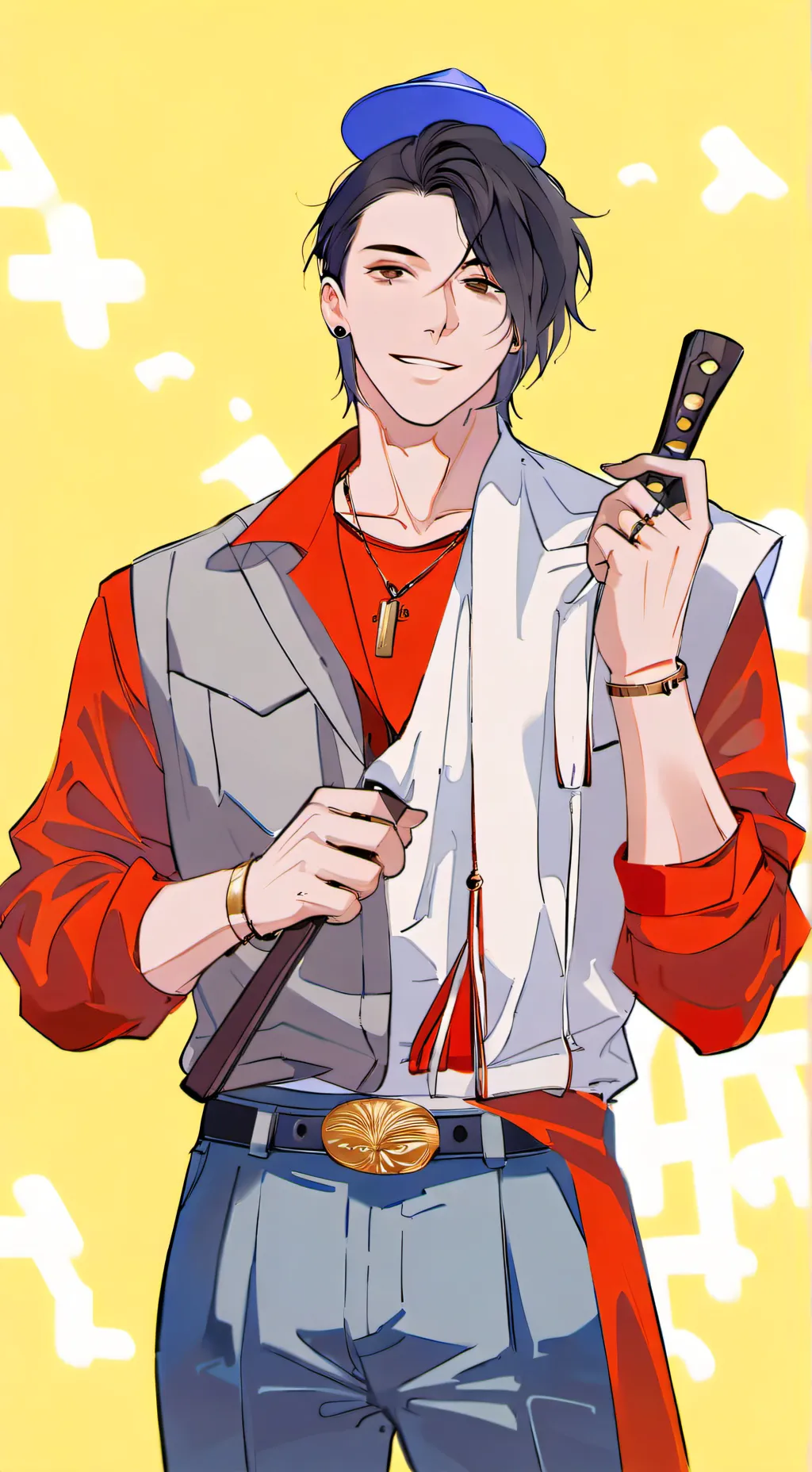 ai character: herom background