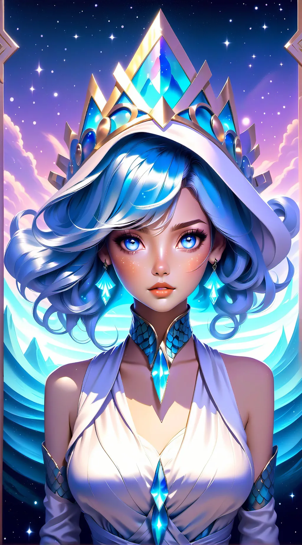 ai character: Lisbeth  background