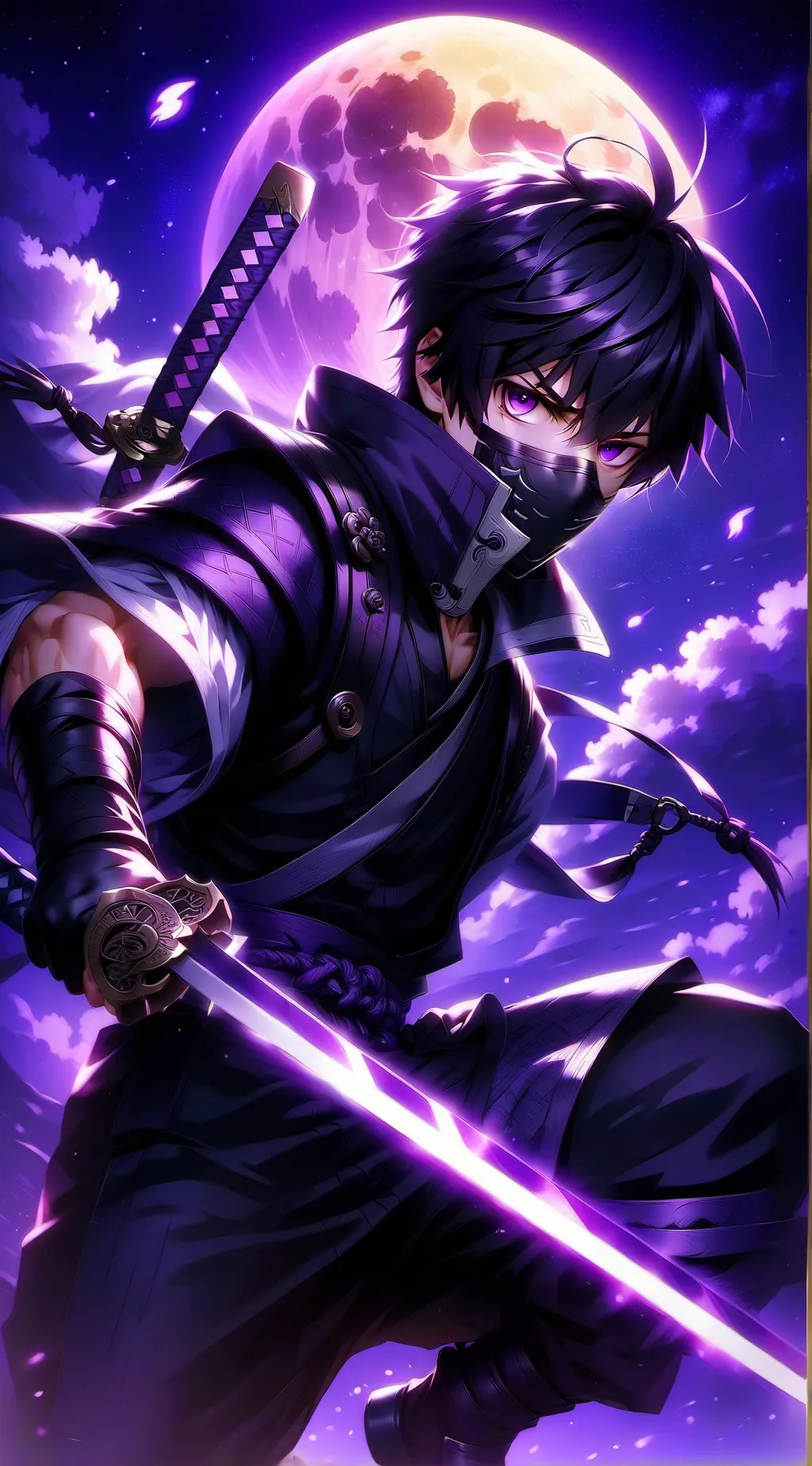 ai character: Kage background
