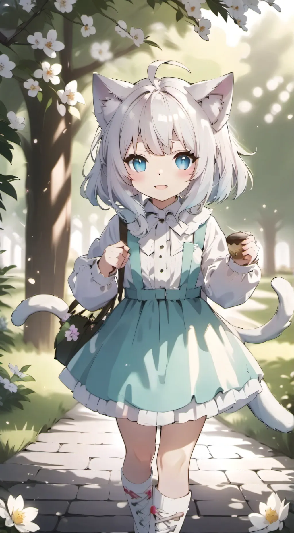 ai character: Мяури background