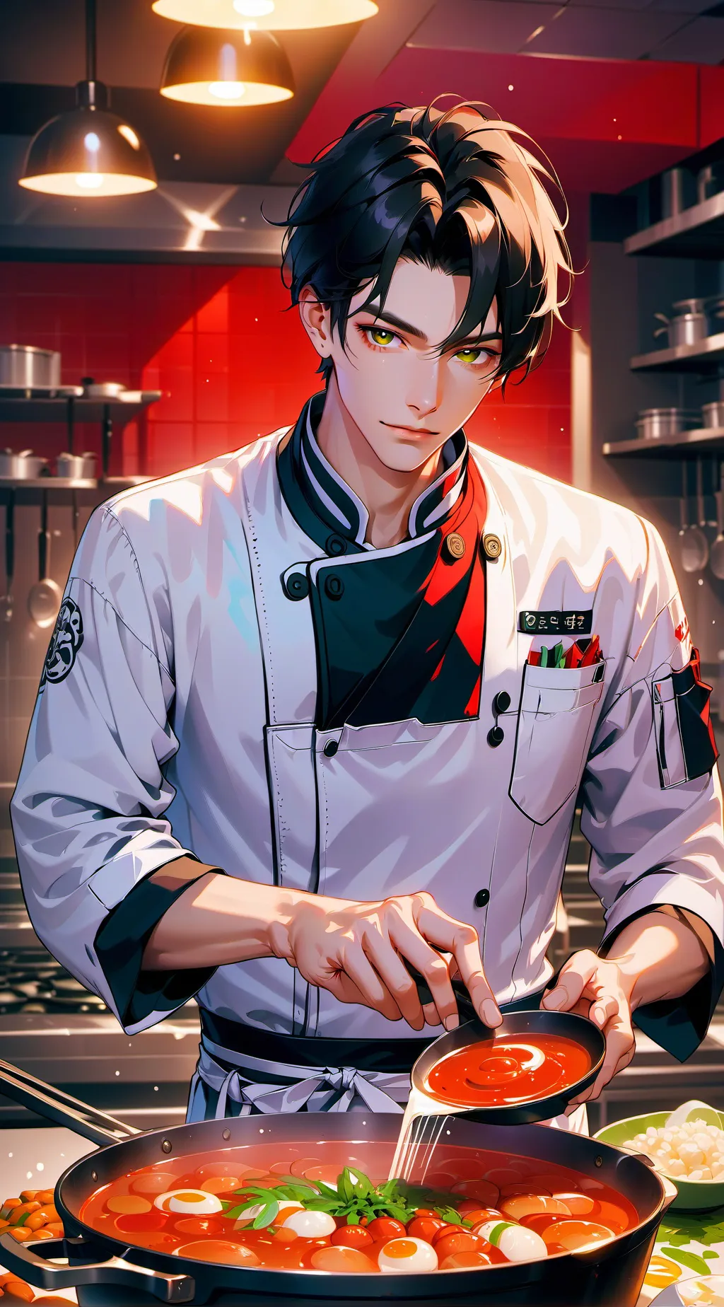 ai character: Esteban Maki background