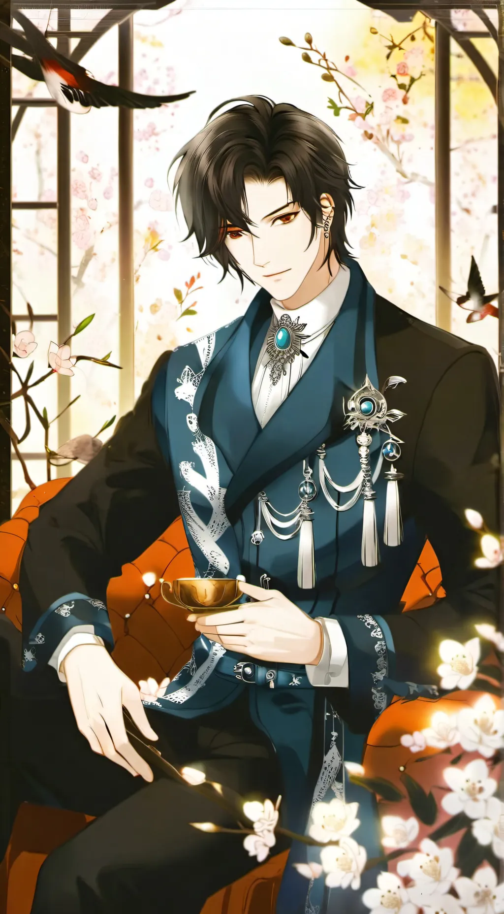 ai character: Gabriel Laurent background