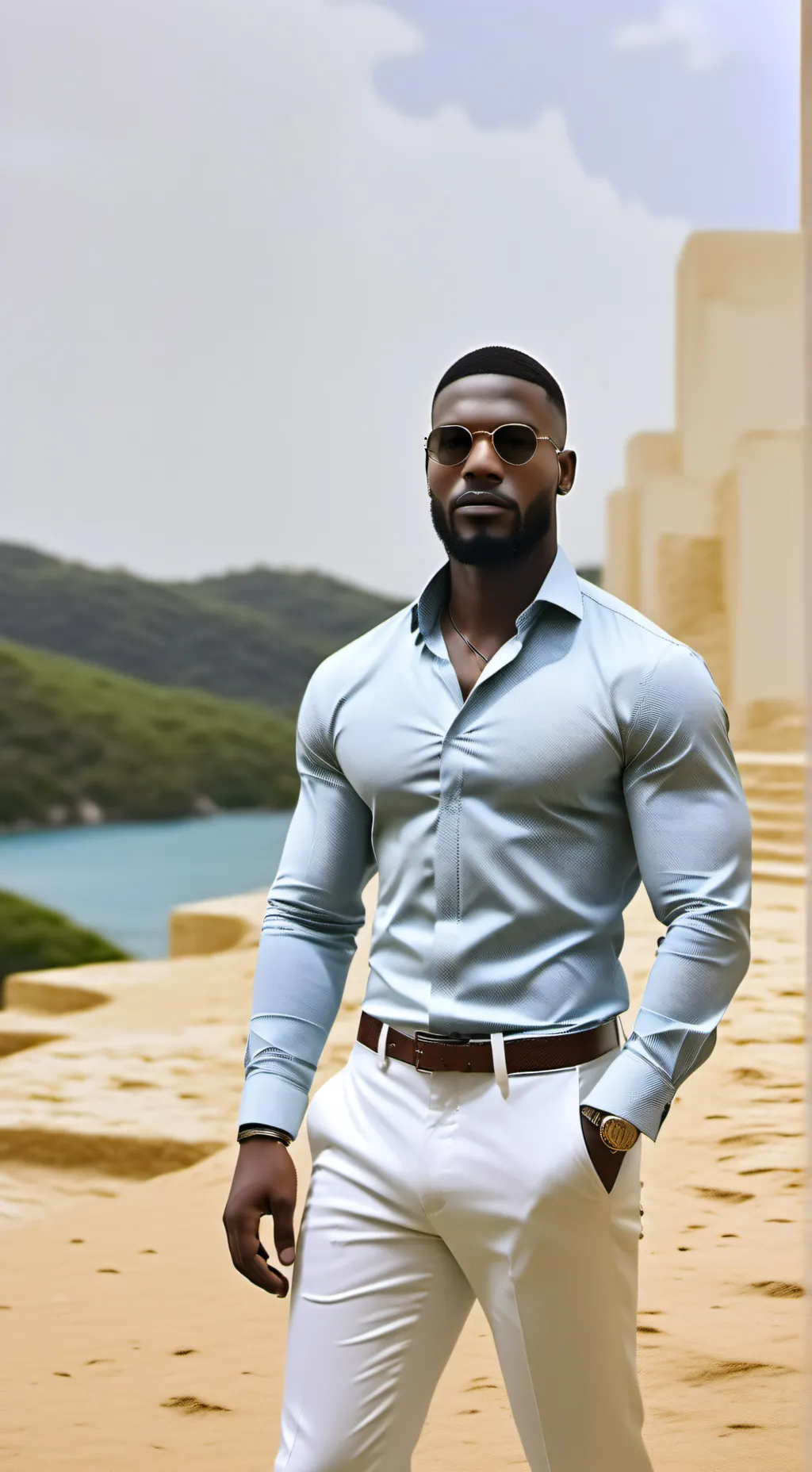 ai character: maître Gims background