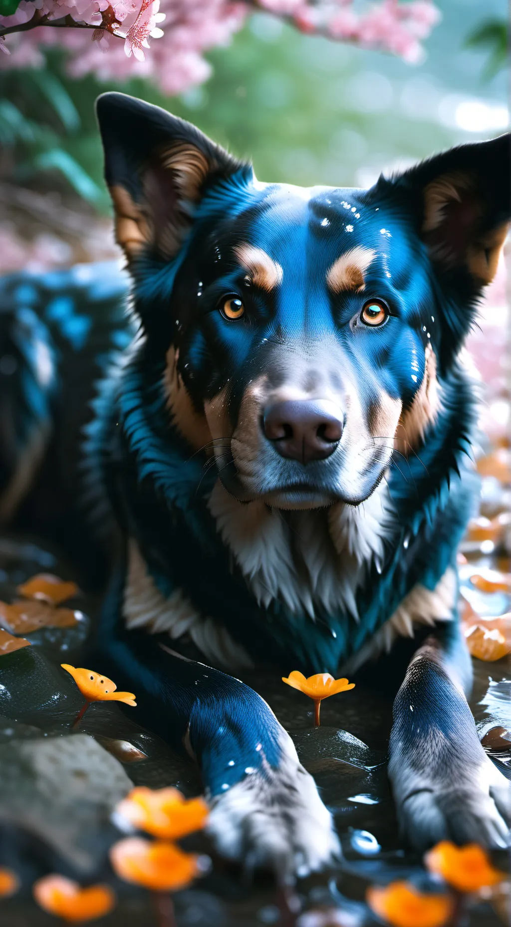 ai character: luna pero..... background