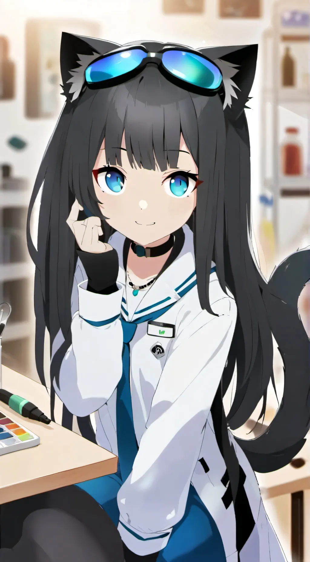 ai character: Mystik background