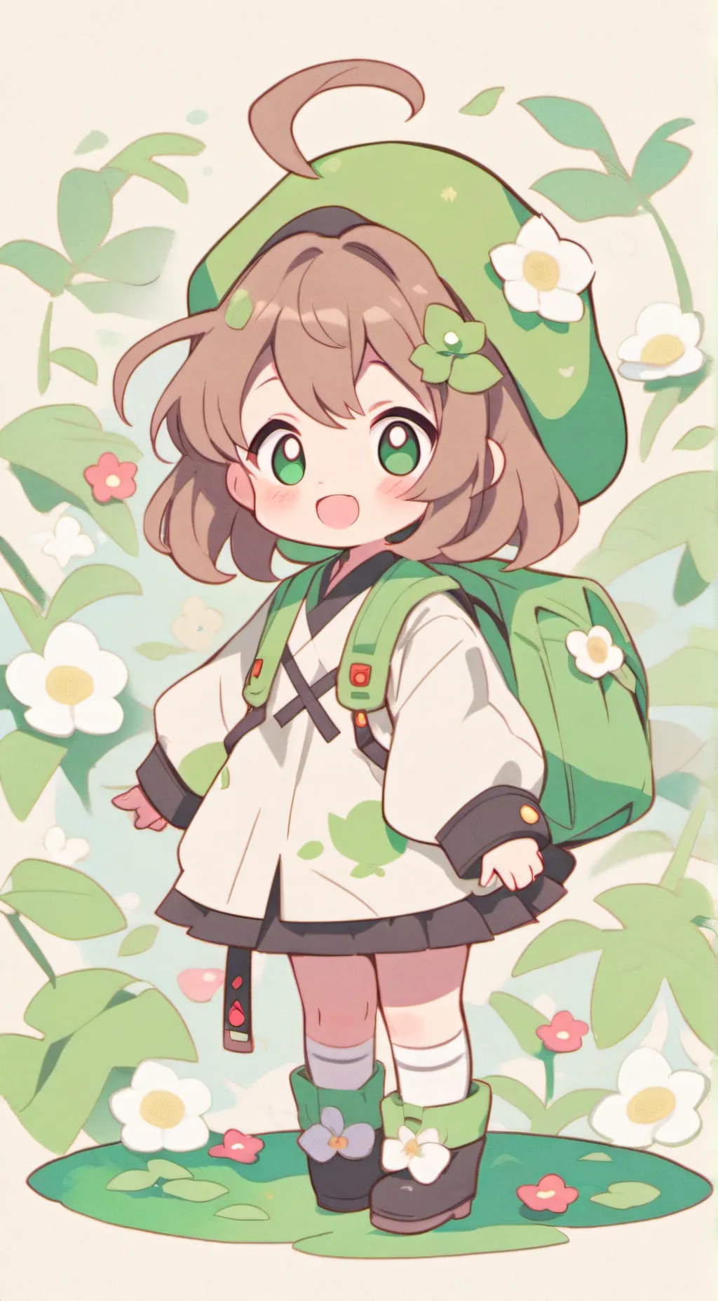 ai character: Marsha  background