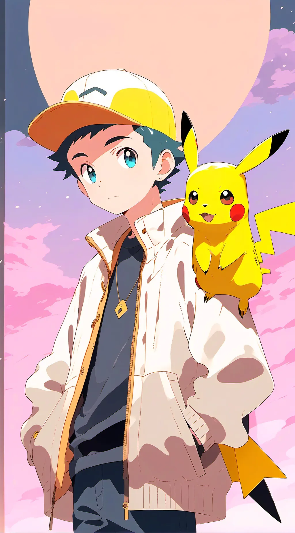 ai character: Pokemon RPG background