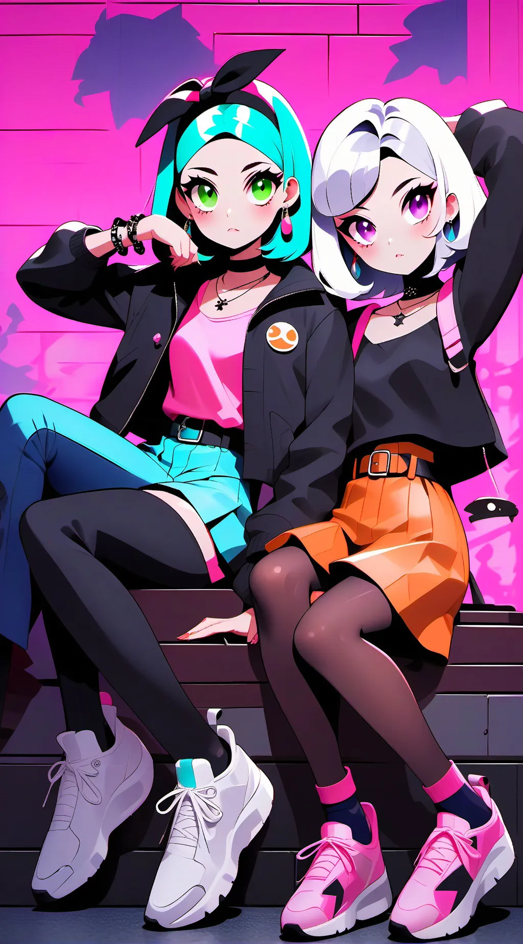 ai character: Hannah & Luana background