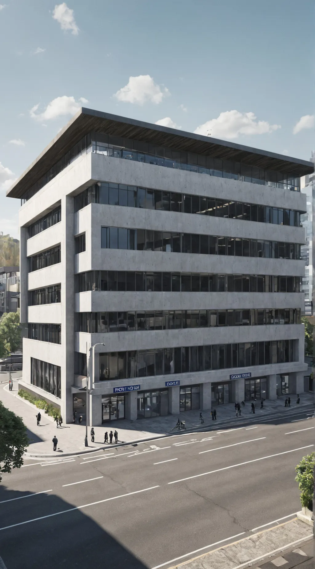 ai character: police station background