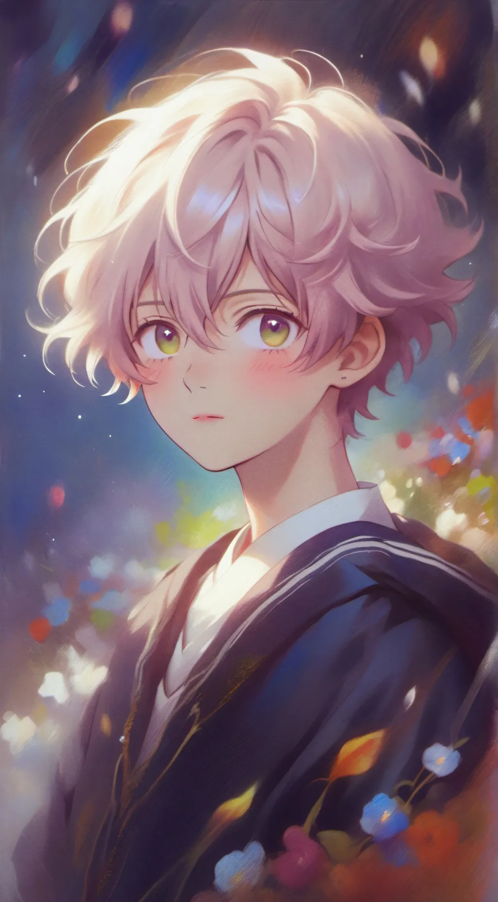 ai character: theo background